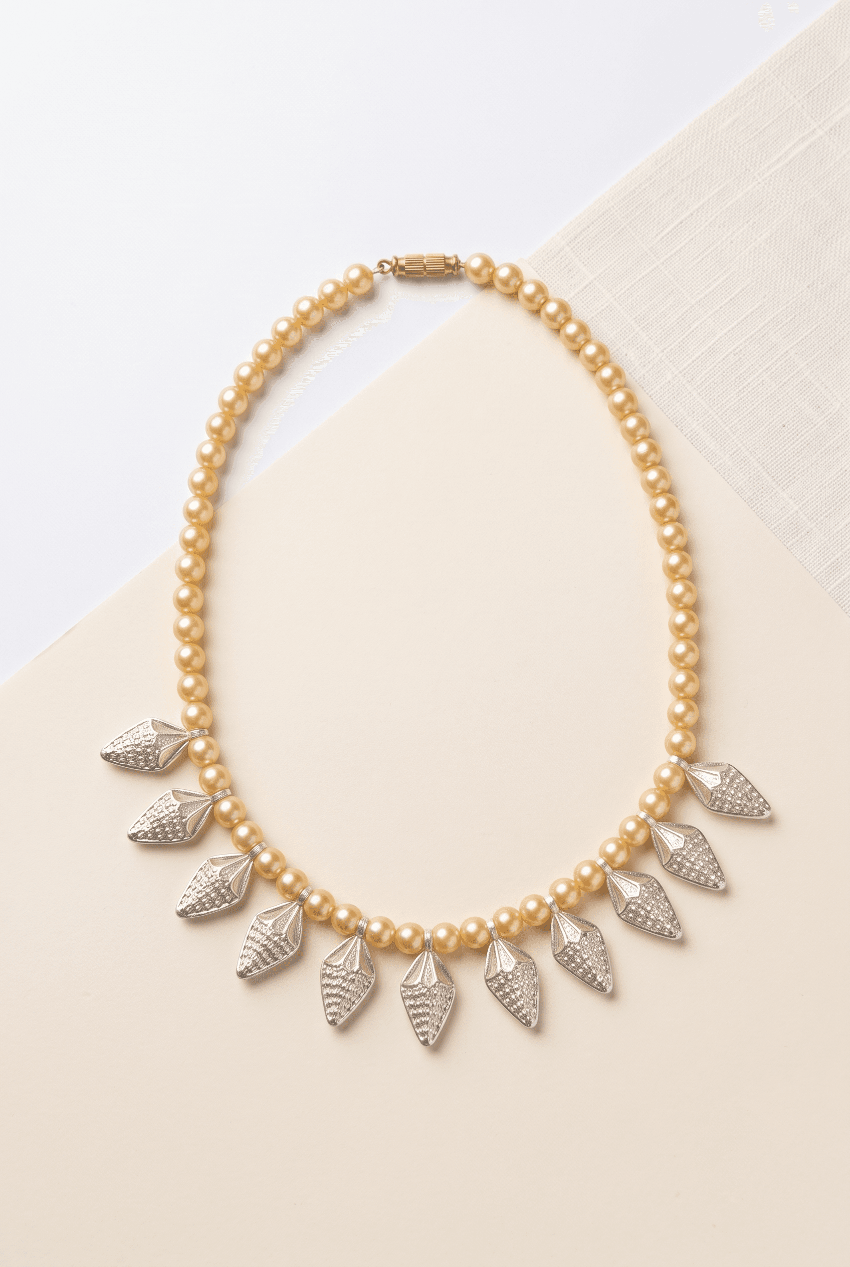 Suvarna Champakali Haar in 925 sterling silver